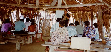 Kuna Bible School class
