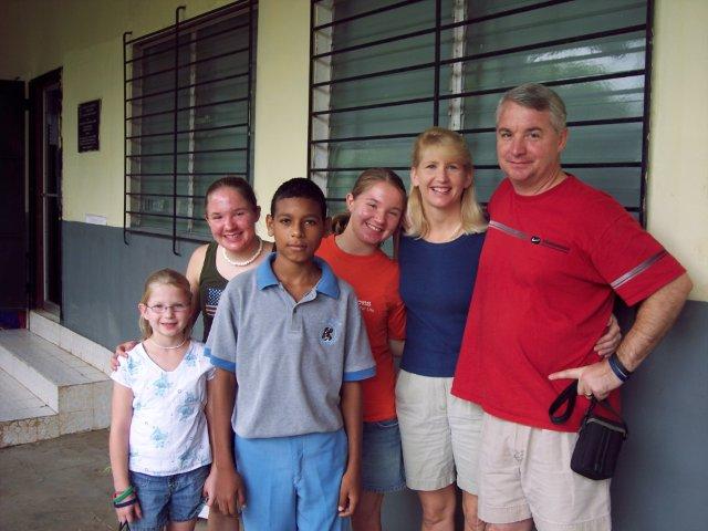 Randy and Lynne Forsyth and family