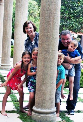 Rod and Sherry with the Grandkids