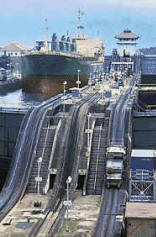 Panama Canal mules