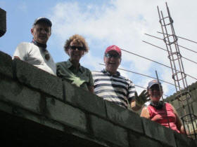 Chepo School construction May 2011